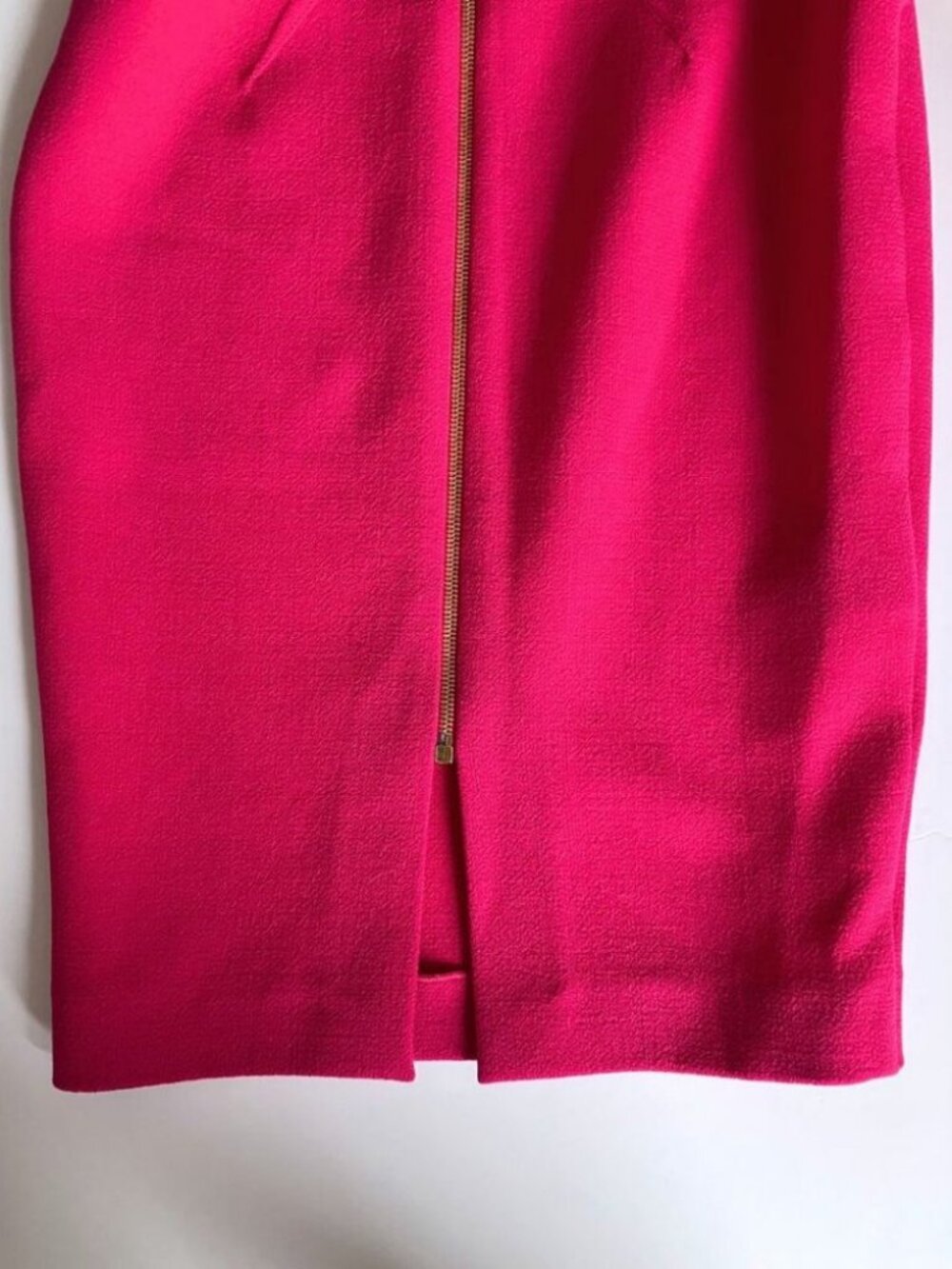 Roland Mouret Lyford One-Shoulder Midi Dress Magenta / Size 4 - Picture 8 of 12